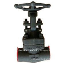 API602 800lb forgé en acier A105 bout NPT Globe Valve